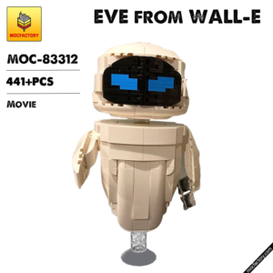 MOC-83312 EVE from WALL-E with 441 pieces