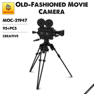MOC-21947 Old-Fashioned Movie Camera with 95 pieces